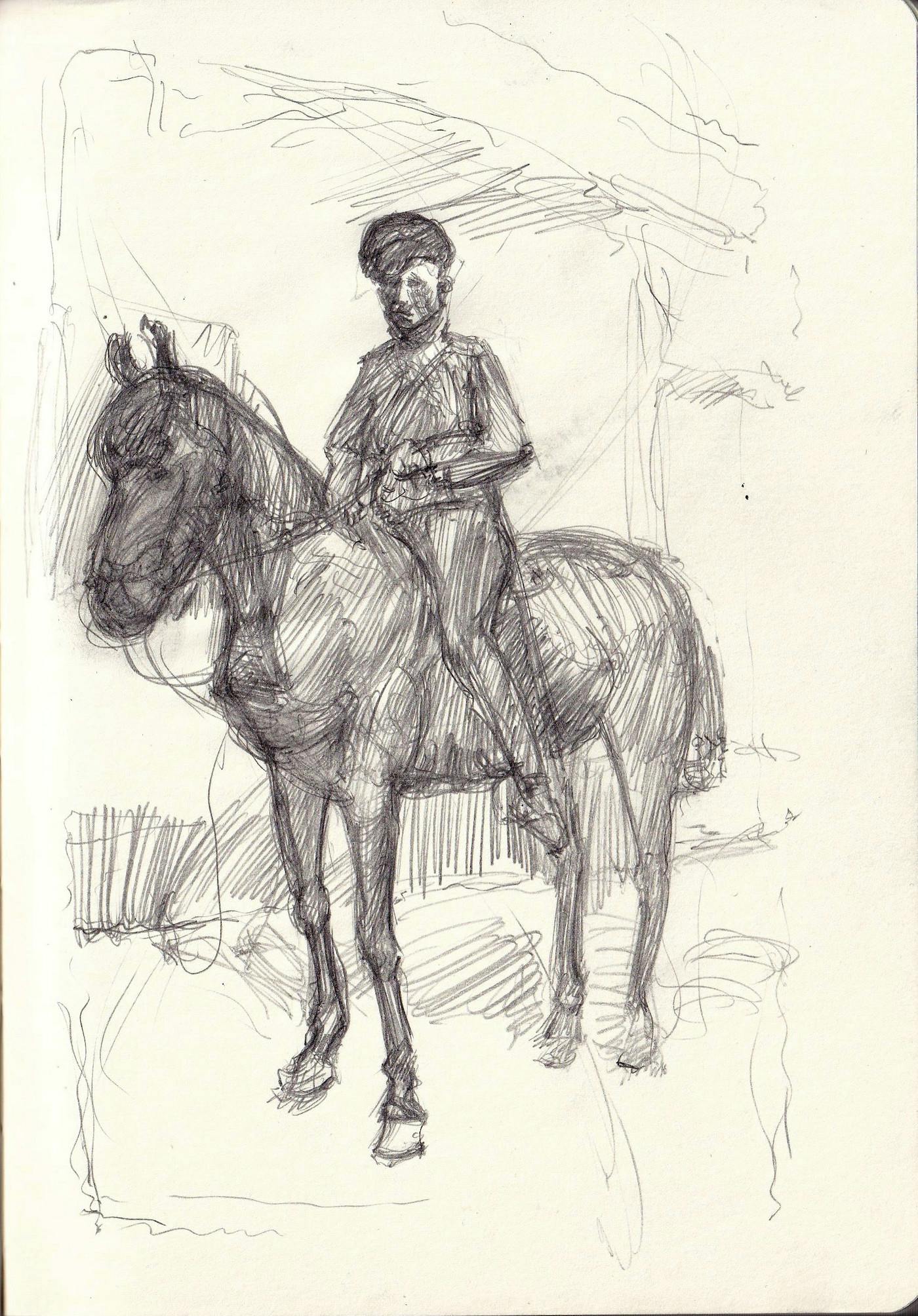 rider sketch 2