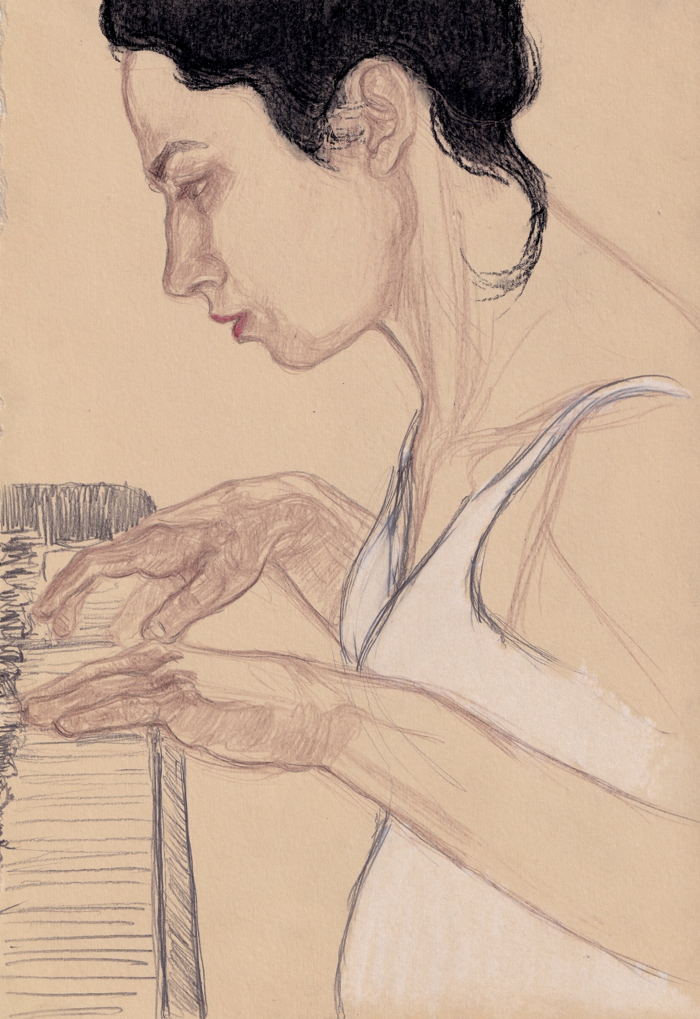 piano player