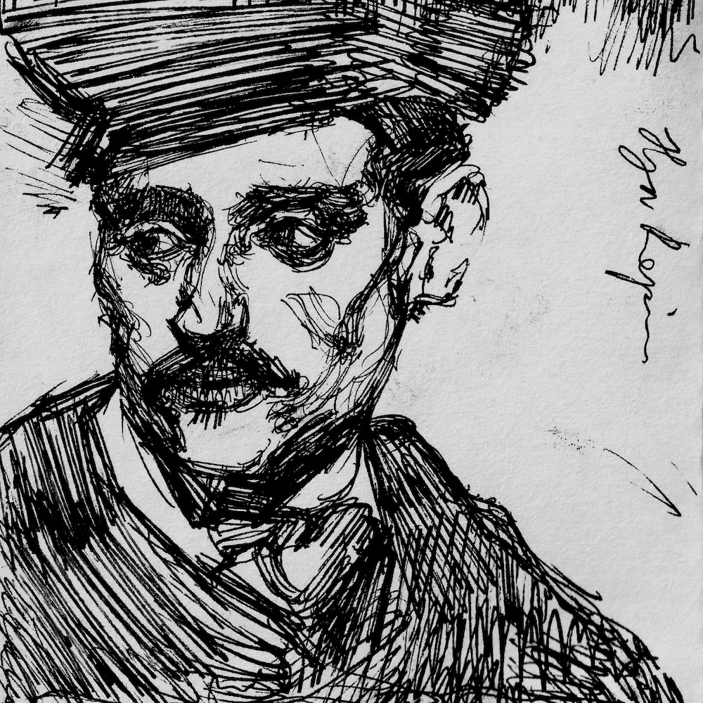 repin head sketch