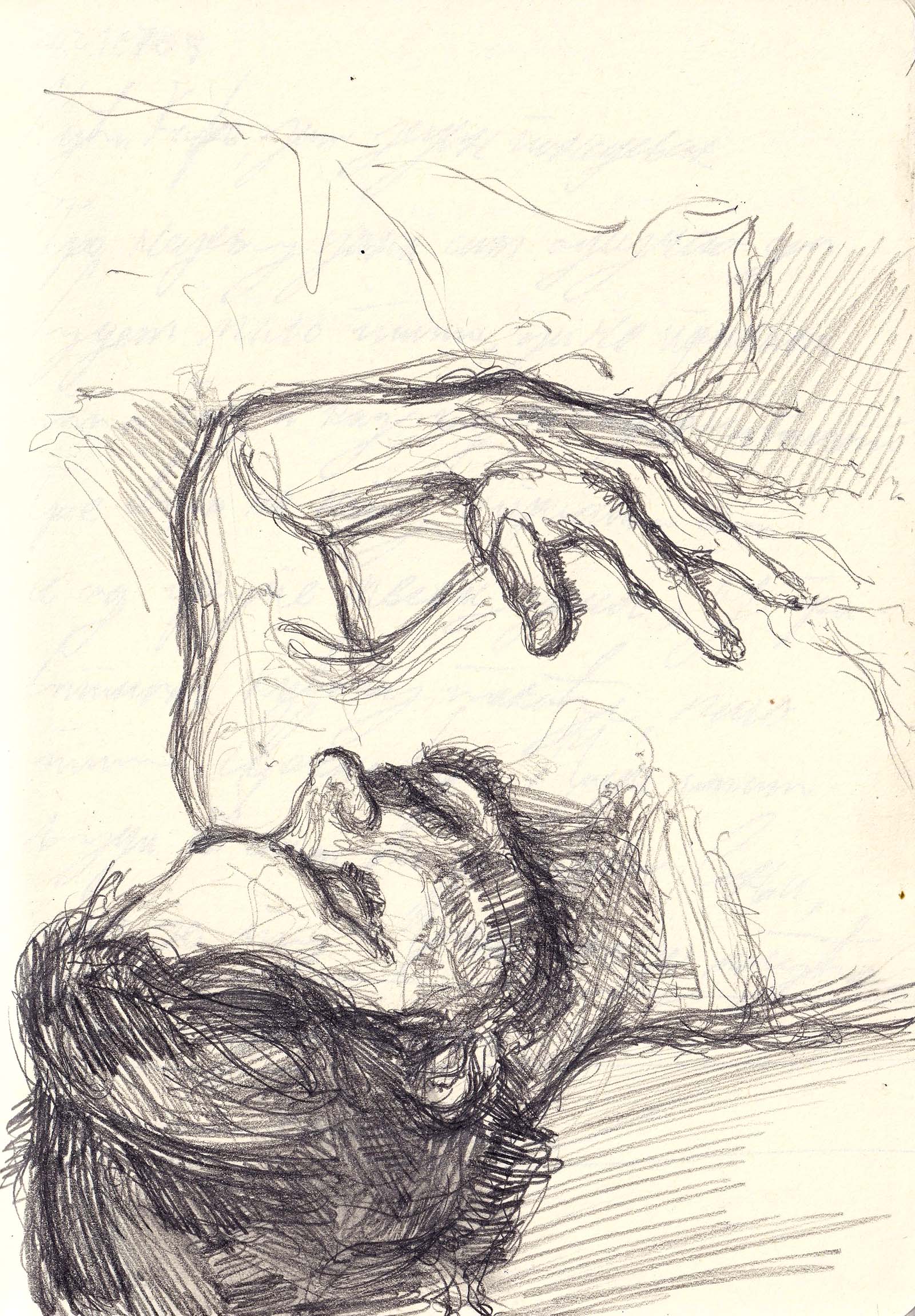 man sleeping