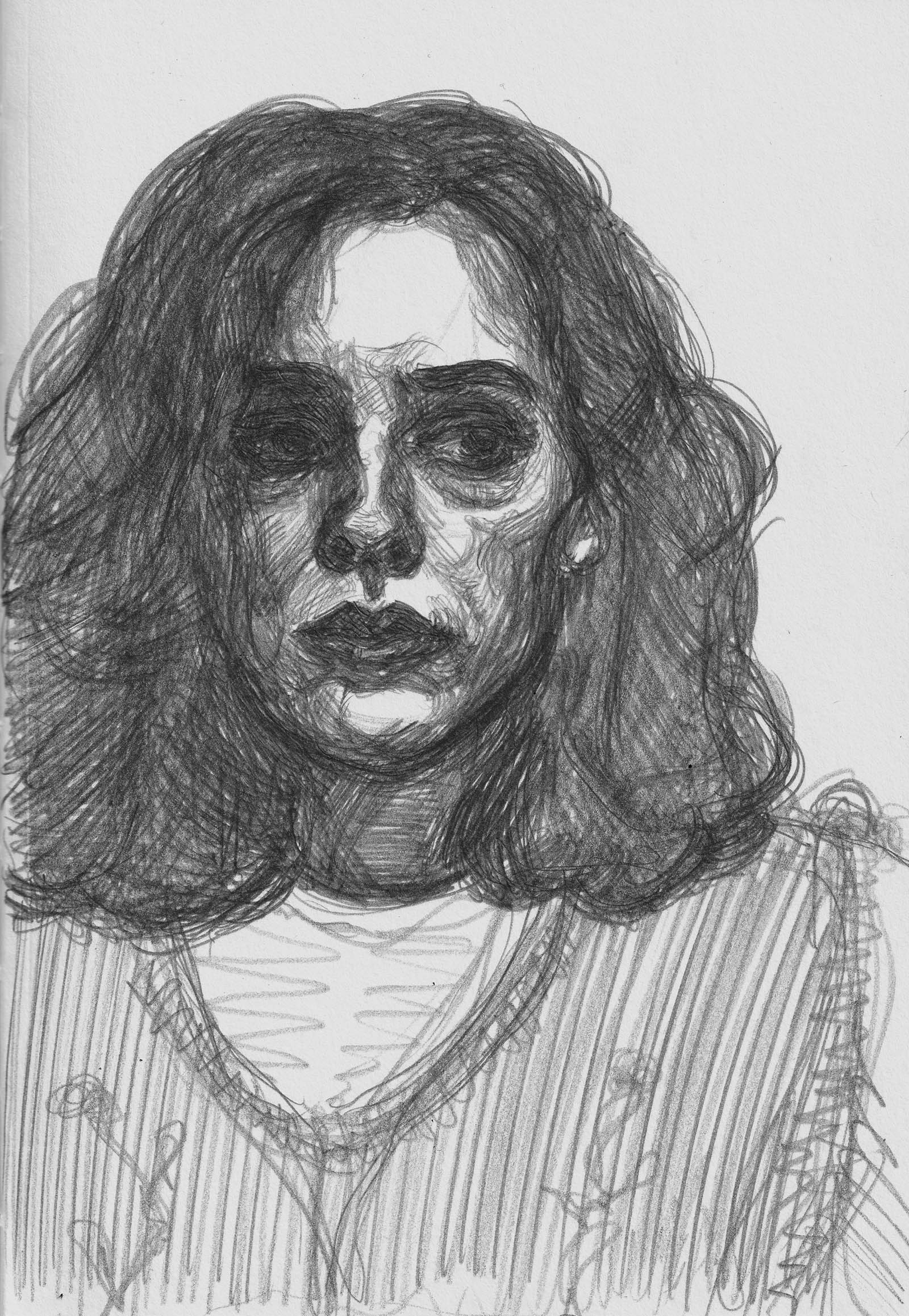 sketch of marija