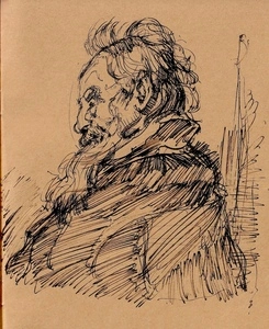 Artwork titled: 'after rembrandt'