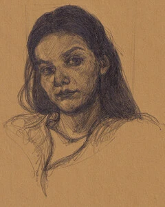 Artwork titled: 'd portrait'