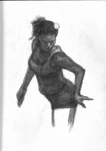 Artwork titled: 'dancer #5'